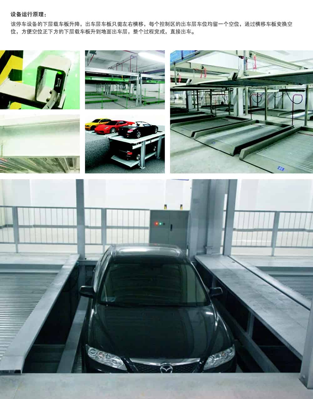 重慶負一正一地坑PSH2D1二層升降橫移立體停車設備運行原理.jpg